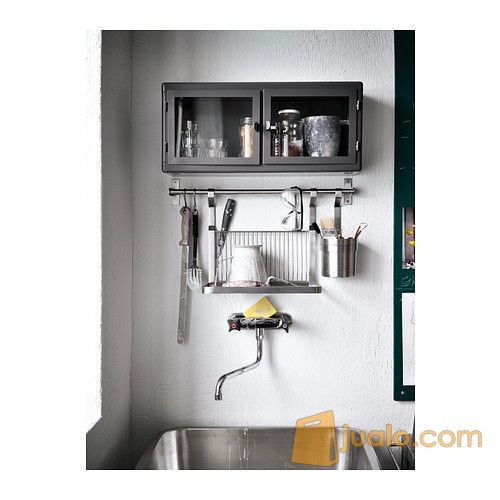 Ikea Grundtal ~ Rail / Rel Dinding 59 Cm | Wall Rail | Stainless Steel