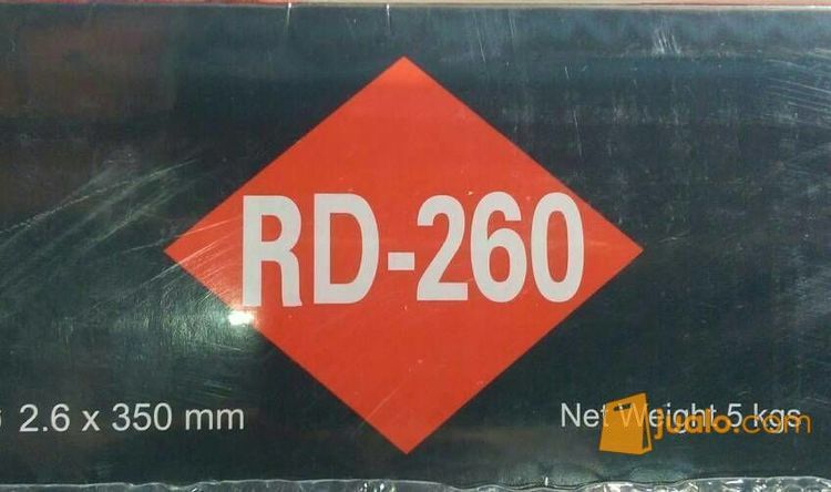 KAWAT LAS NIKKO STEEL RD 260 / 2,6 MM x 350 MM ( 1 DUS = 5 KG )