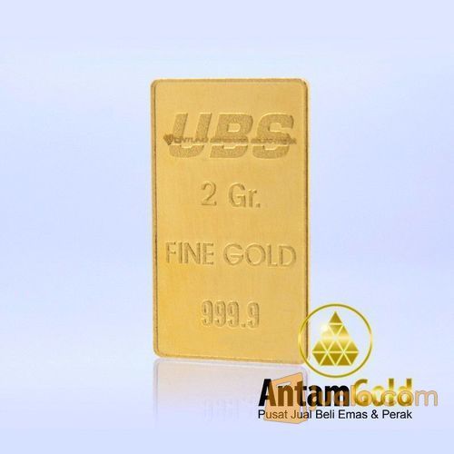 Emas UBS 2 Gram Logam Mulia,Garansi Uang Kembali Include Sertifikat.