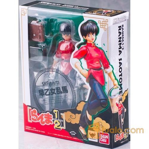 Figuarts SHF Ranma Saotome BOY ORIGINAL 100% MAN MALE (IND) 1/2 BANDAI