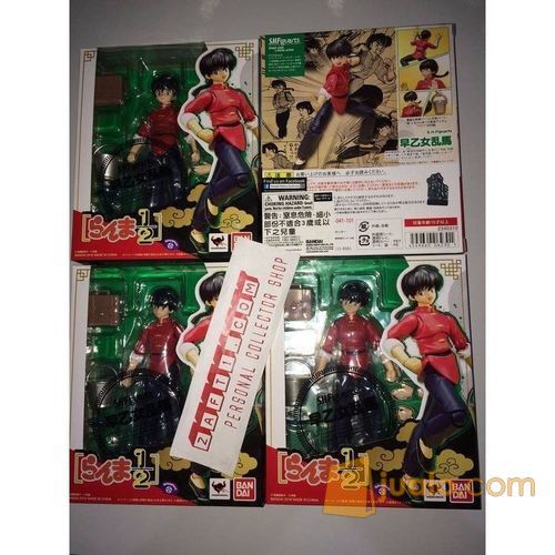 Figuarts SHF Ranma Saotome BOY ORIGINAL 100% MAN MALE (IND) 1/2 BANDAI
