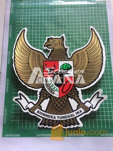 Sticker Vinyl Sablon Jumbo Printing Garuda Pancasila Bhineka