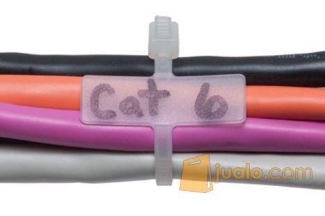 Pengikat Kabel label 3 x 100 mm / Cable Ties Label name tags