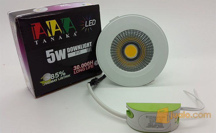 Lampu Ceiling Downlight LED COD 5 watt ( cahaya putih )