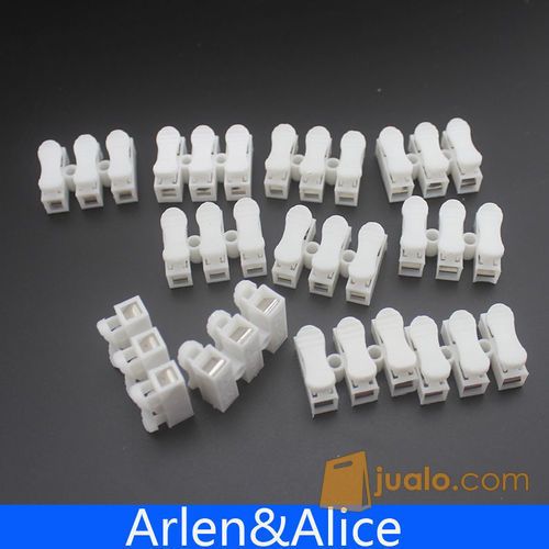 3 pin MINI push quick cable connector terminal Wiring 6A 250V