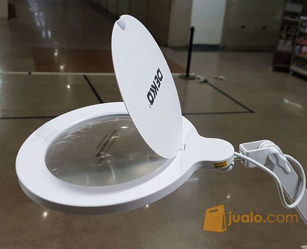 DEKKO ML-863L magnifier table lamp with 10X Optical magnifying glass