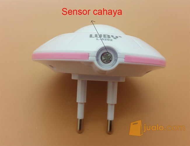 Lampu tidur with Sensor Cahaya Model UFO LUBY