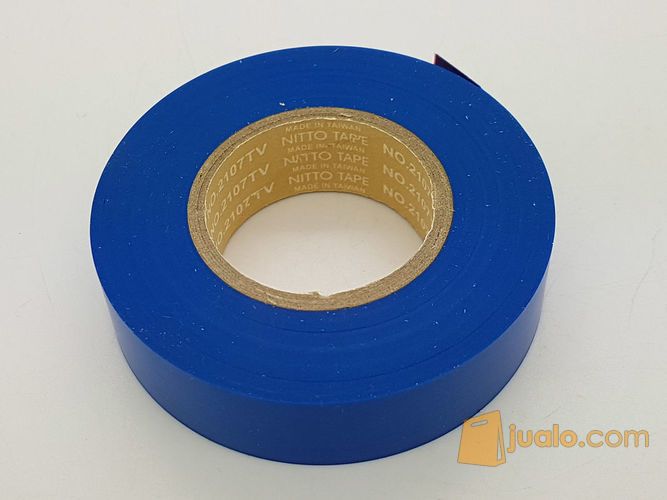 BIRU Isolasi Solatif Solatip Lakban Nitto 3/4" x 20M