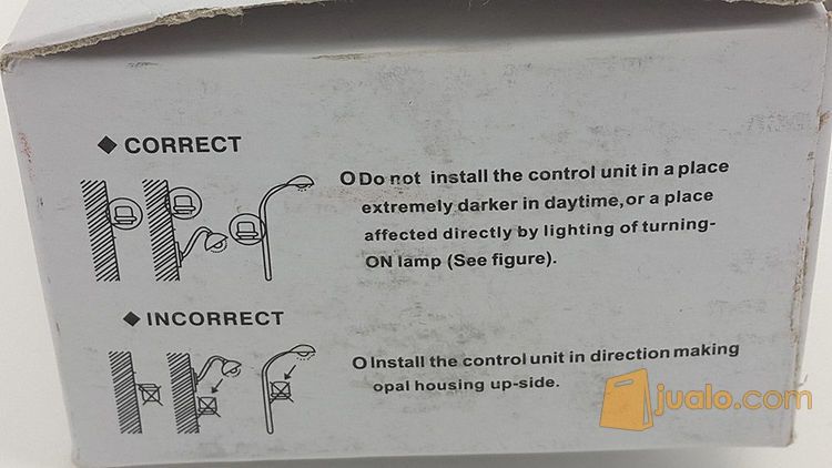 Sensor Cahaya DC 12 Volt ( Photo Electronic Sensor )