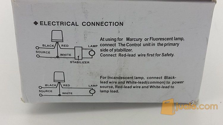 Sensor Cahaya DC 12 Volt ( Photo Electronic Sensor )