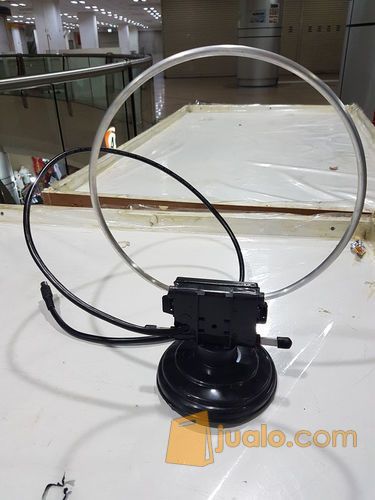 ANTENA TV DALAM Model BULAT / ANTENA TARIK INDOOR VHF & UHF