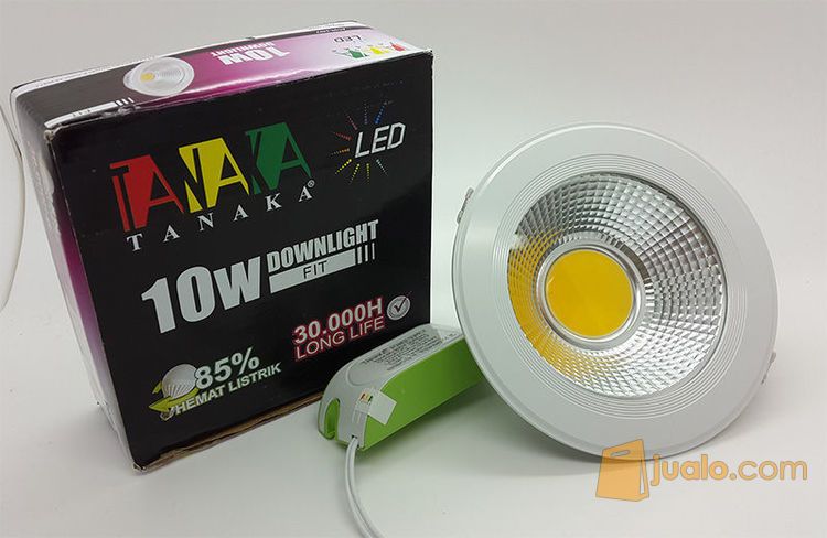 Lampu Ceiling Downlight LED COD 10 watt ( cahaya warm white )