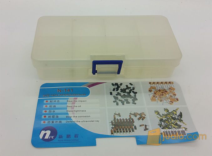 Box komponen 8 partisi