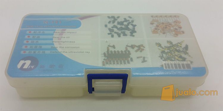 Box komponen 8 partisi