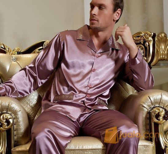 BAJU TIDUR SATIN PRIA