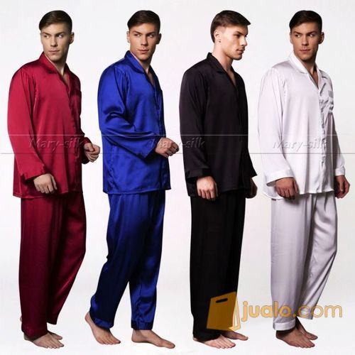 BAJU TIDUR SATIN PRIA
