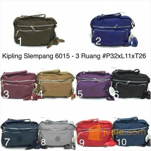Tas Kipling, KP 6015# Kipling Selempang 4 Ruang