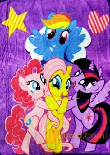 selimut kuda poni ukuran 100x140