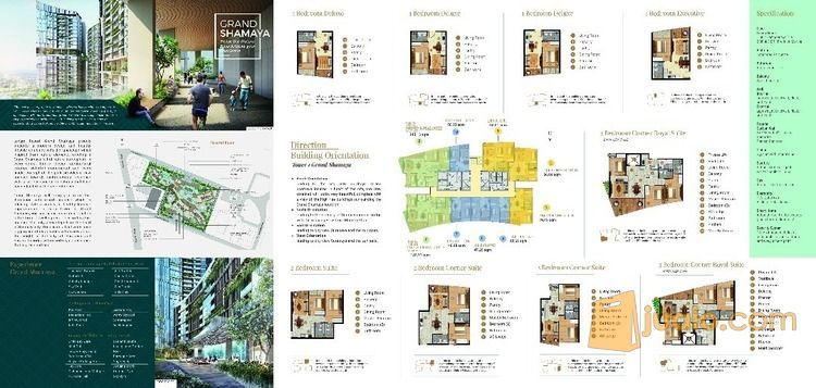 Apartement Grand Shamaya TEMPAT paling komplit dan mewah