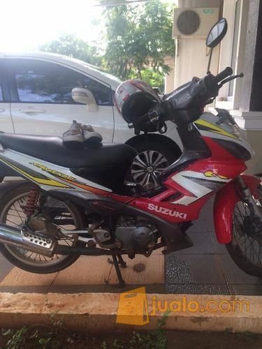 Motor Suzuki Arashi Th 2006 Warna Merah Putih Tgn 1 Dari Baru (Pajak Mati 2 Tahun)