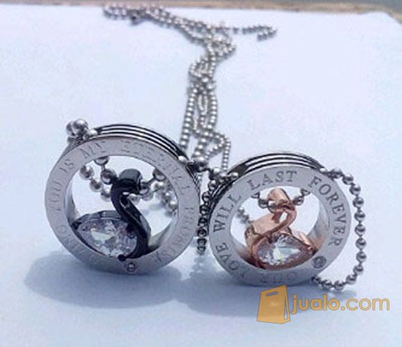 Kalung Couple Pria/ Wanita Stainless Steel 316L 021