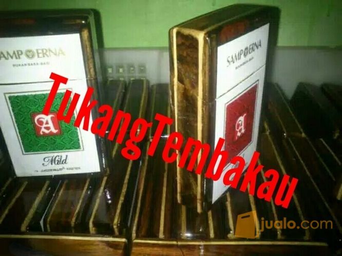 Tempat rokok kayu