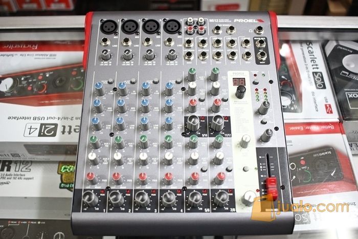 Mixer Proel Mi12 12 Channel Murah Di Bandung