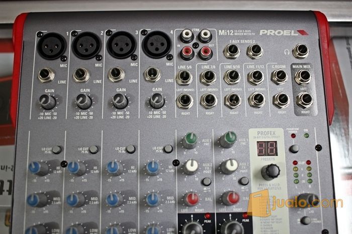 Mixer Proel Mi12 12 Channel Murah Di Bandung