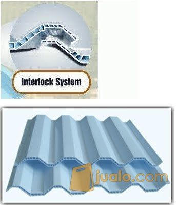 ALDERON ATAP UPVC TAHAN PANAS