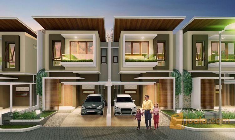 Kampoeng Hijau Bekasi 2 Lantai Murah Tanpa Riba Tanpa Bank