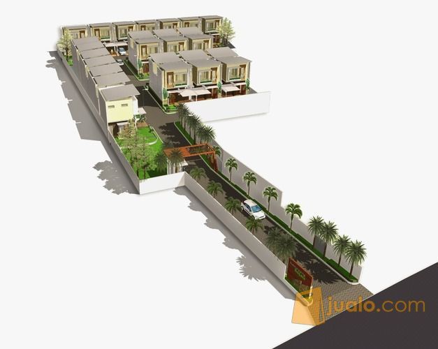 Kampoeng Hijau Bekasi 2 Lantai Murah Tanpa Riba Tanpa Bank