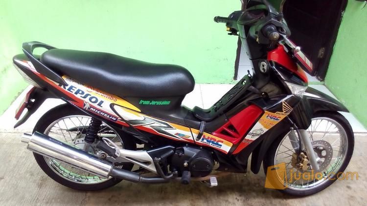 Supra X 125 Tahun 2012 Merah Hitam