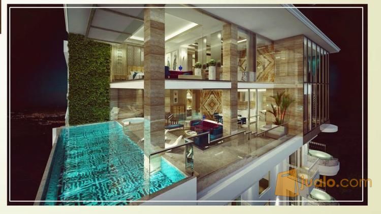 Penthouse 4 BR Di Apartemen Art Deco Mewah Di Ciumbuleuit Bandung Utara Dekat Padma Hotel