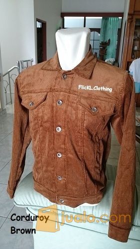 Jaket Jeans Hoddie Corduroy Kulit Leather Rompi Vest Harrington