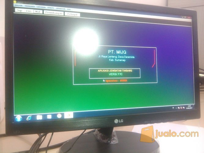 Program Aplikasi Jembatan Timbang