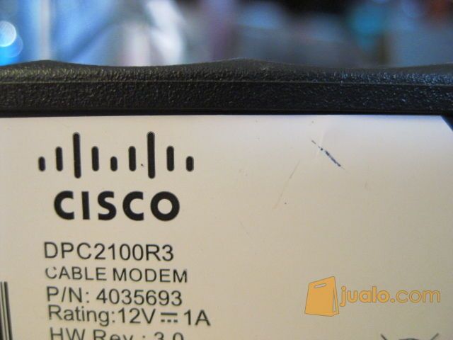 Modem Cable Cisco 2100 Docsis Untuk Firstmedia Megavision Starnet