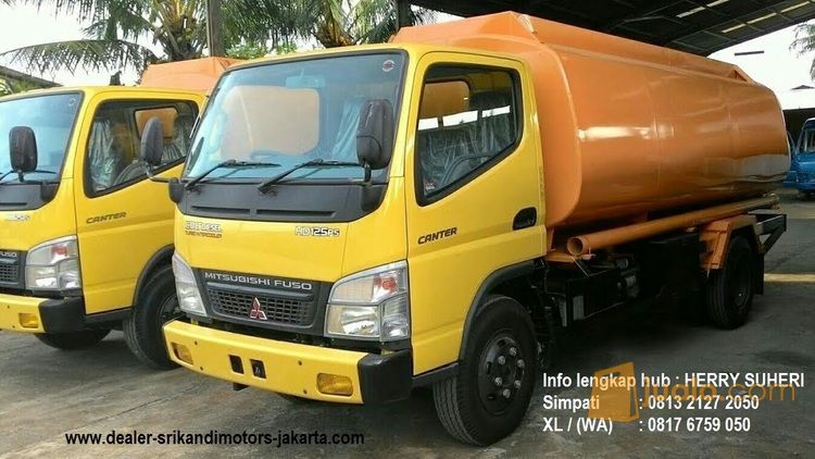HARGA MOBIL TANGKI AIR 5000 L, COLT DIESEL 74 HD 125 PS, NIK 2018