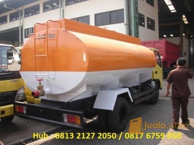 HARGA MOBIL TANGKI AIR 5000 L, COLT DIESEL 74 HD 125 PS, NIK 2018