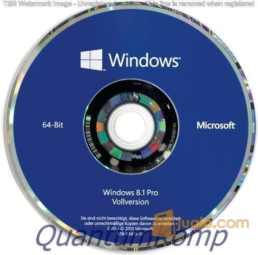 Microsoft Windows 8.1 Professional OEM Lisensi COA Original + DVD Box Installer