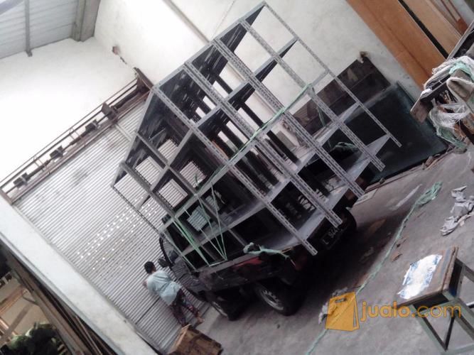 GARANSI KUALITAS TERBAIK -Pabrik Rak Besi Siku Lubang Arsip Serbaguna
