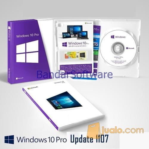 Microsoft Windows 10 Professional COA Lisensi OEM Original & DVD Box