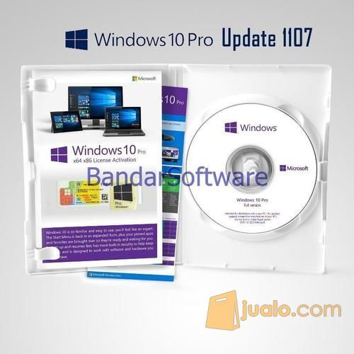 Microsoft Windows 10 Professional COA Lisensi OEM Original & DVD Box