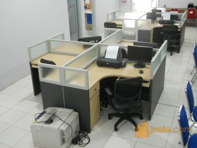 Cubicle Workstation Plywood Material
