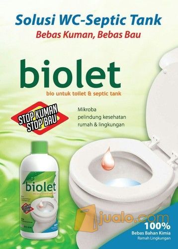 Menguras Septictank Penuh Tanpa Sedot / Bakteri Pengurai Tinja Dan Penghilang Bau Dan Kuman Pada Septicktank Toilet WC Kloset Anda - Biolet Toilet