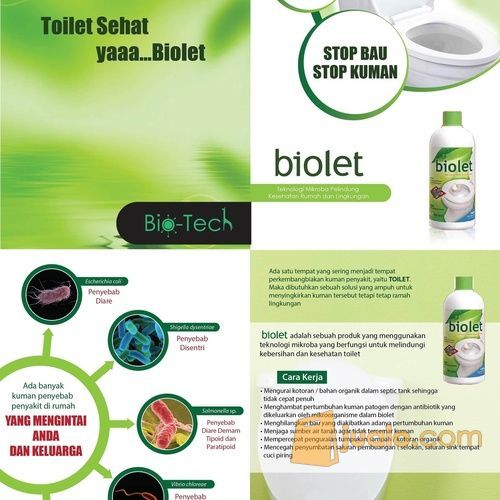 Menguras Septictank Penuh Tanpa Sedot / Bakteri Pengurai Tinja Dan Penghilang Bau Dan Kuman Pada Septicktank Toilet WC Kloset Anda - Biolet Toilet