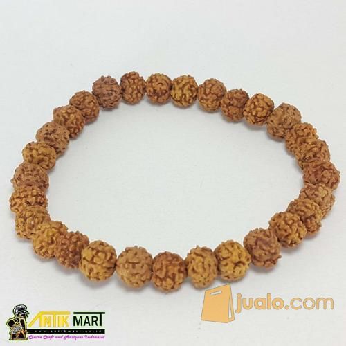 GELANG KESEHATAN JENITRI RUDRAKSHA NATURAL 6MM