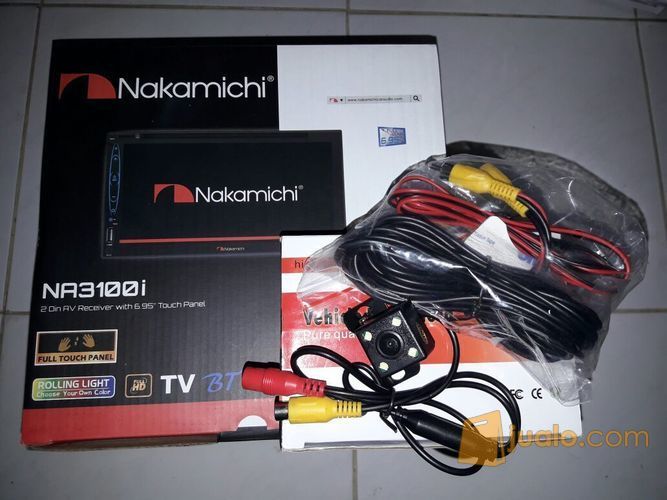 Doble Din Nakamichi NA3100i & Camera Mobilio Brio Avanza Xenia