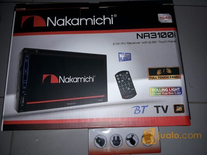Doble Din Nakamichi NA3100i & Camera Mobilio Brio Avanza Xenia