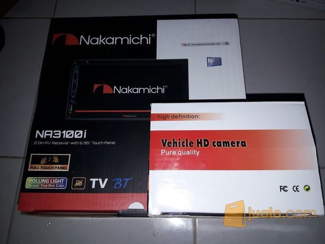 Doble Din Nakamichi NA3100i & Camera Mobilio Brio Avanza Xenia