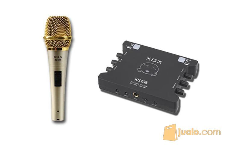 XOX Paket Mic & Soundcard Untuk Karaoke Online Murah Di Bandung